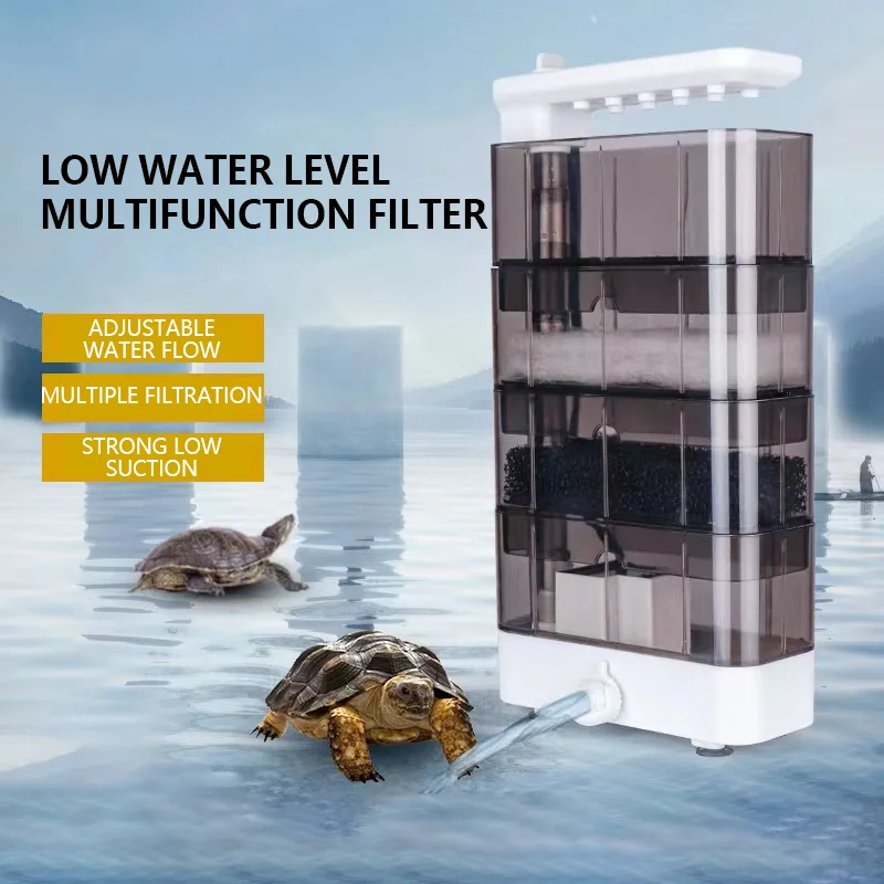 Reef Tank Filter - 3-In-1 Akvaryum Sessiz Balık Kaplumbağa Tankı