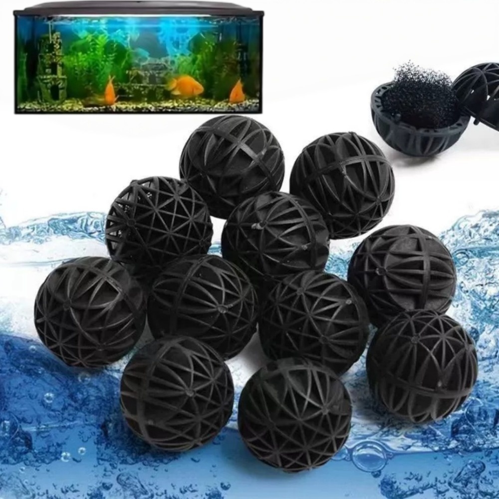 Ocean Aquarium - 20/100 adet Akvaryum Biyo Topları, Plastik