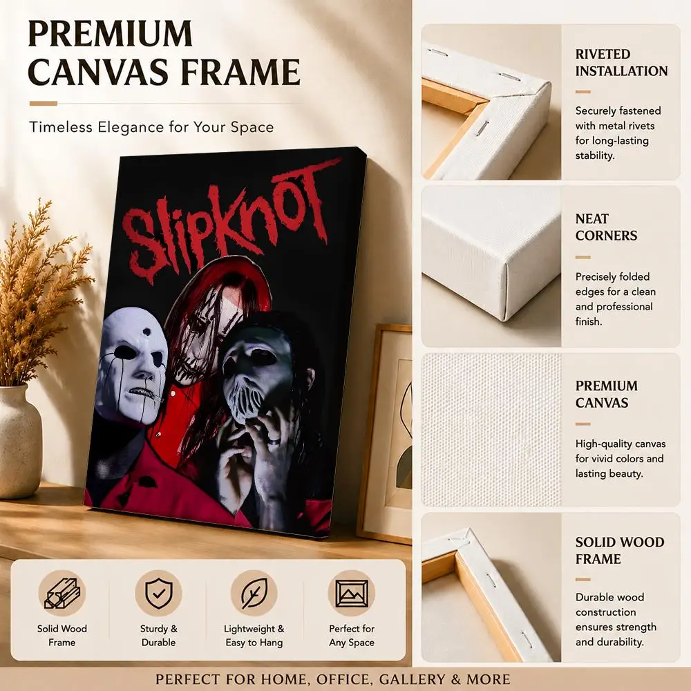 Rock grubu S-S-Slipknot temalı - Live Rock incelemesi ve fiyatı