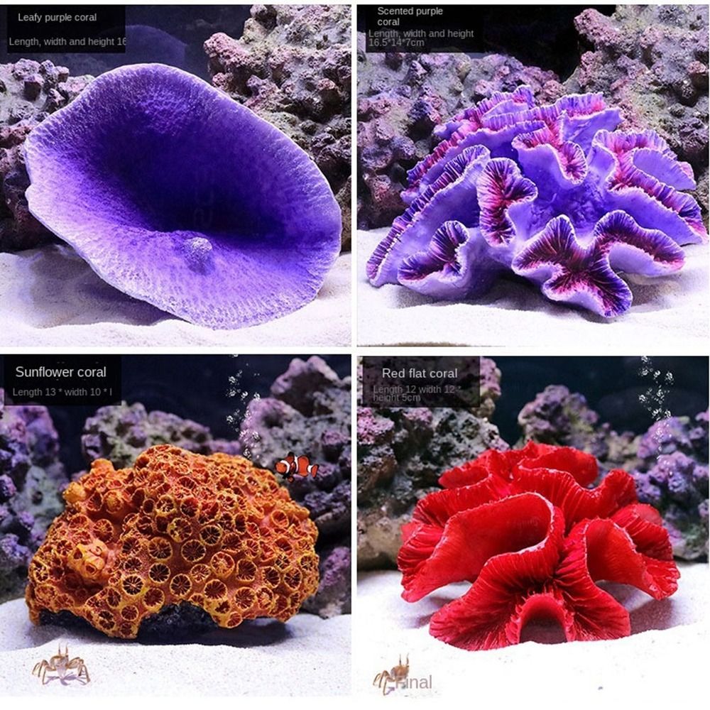 Reçine Yapay Mercan Modeli Pey - Marine Coral incelemesi ve fiyatı