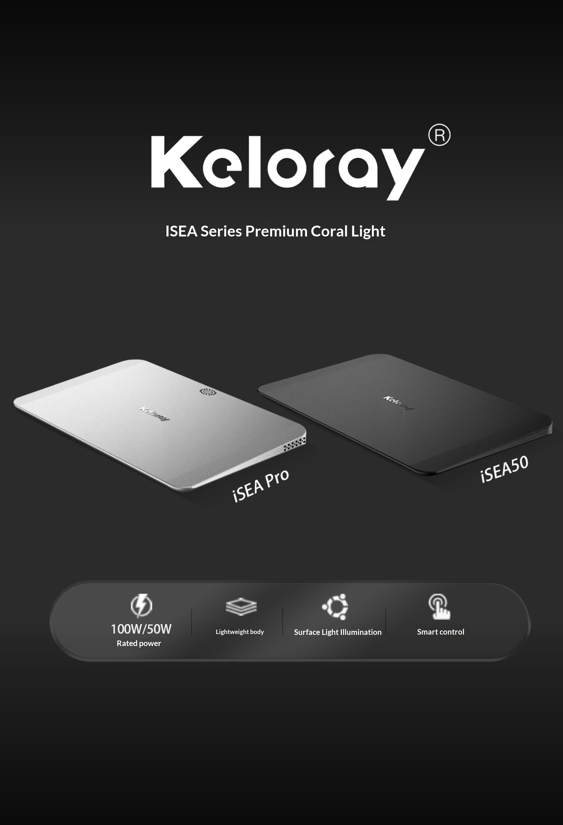 Keloray iSEA50/Pro Tam Spektru - Reef Lighting incelemesi ve fiyatı